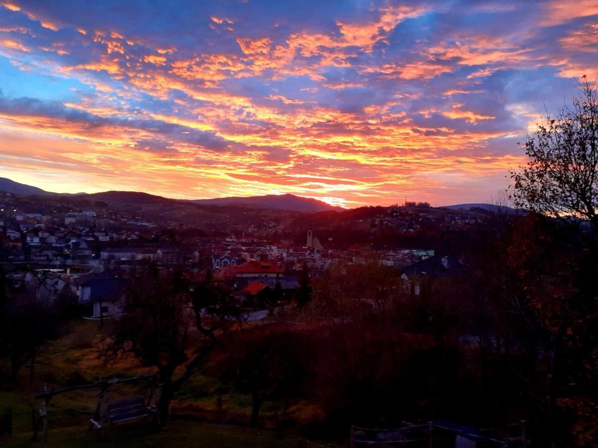 Mieszkanko Z Tarasem Limanowa Exteriör bild